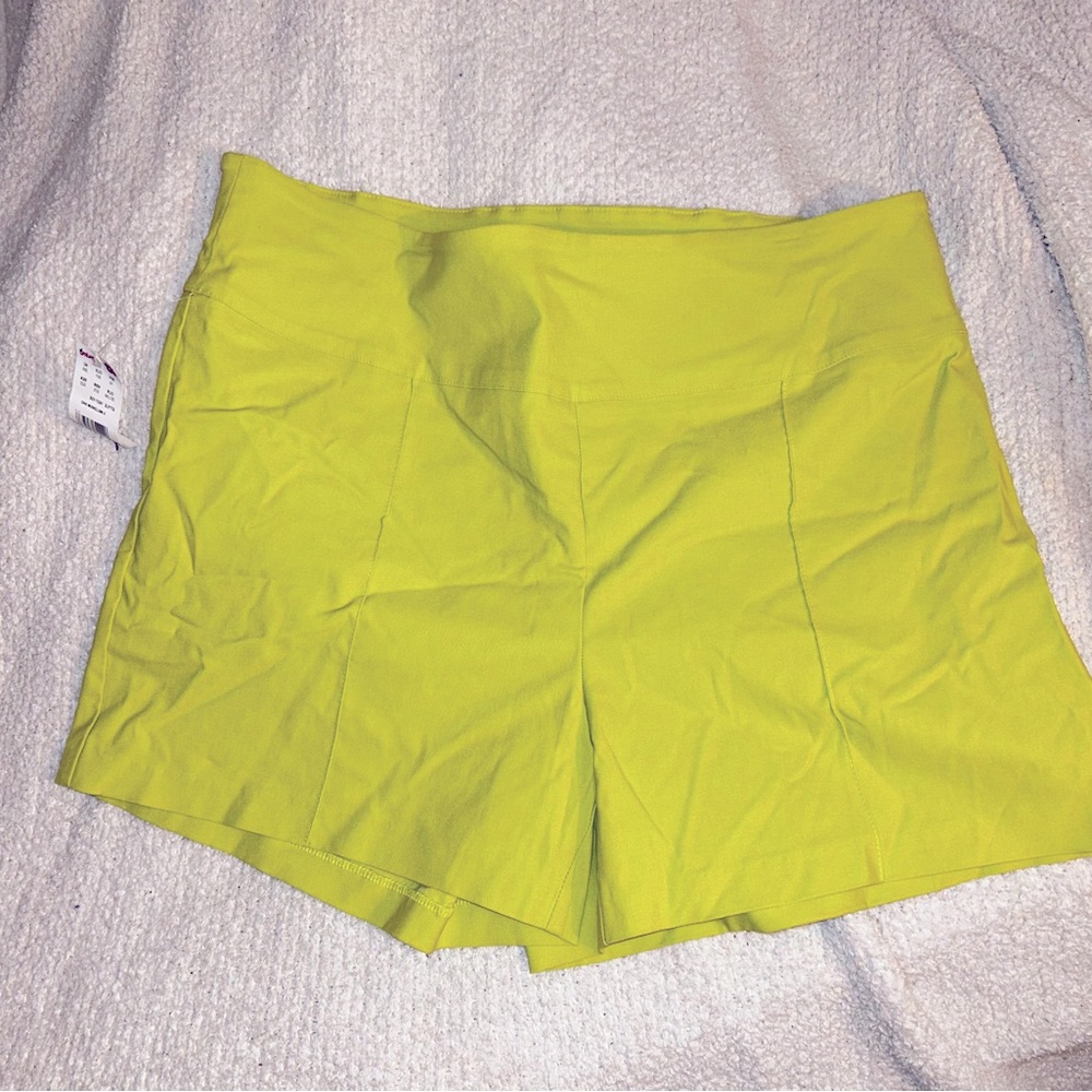 Hot Girl Summer Shorts ☀️ Plus Size Lime Green Shorts , 3x , Brand New with Tags